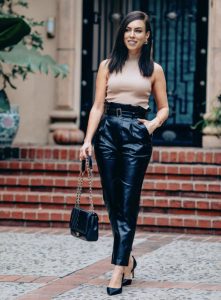 Ways To Wear Leather Pants For Fall 2022
