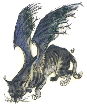 Tressym 5e: It Was a Magical Beast Resembling a Small Winged Cat