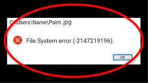 What Is File System Error (-2147219196) & How to Fix It