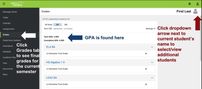 How to Find Your GPA on Infinite Campus: A Step-by-Step Guide